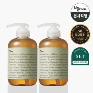 빅그린 탈모 시카 샴푸 더블세트 _500ml 2개 구성