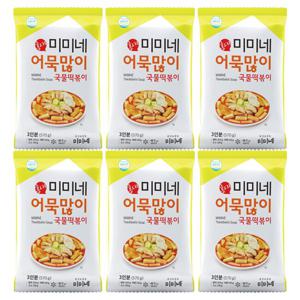 미미네 어묵많이 국물떡볶이 570g*6팩 (총18인분)