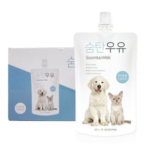 숨탄우유 펫밀크 180ml 10개입 고양이강아지우유