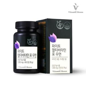비타민하우스 파이토 멀티비타민 포 우먼 1박스(2개월분)