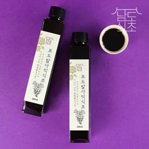 [남도식초] 하화숙 천연발효 포도 발사믹식초 3병x200ml