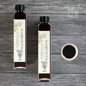 [남도식초] 하화숙 천연발효 포도 발사믹식초 5병x200ml