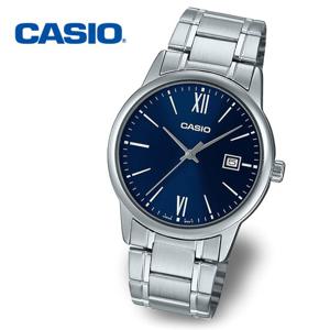 [정품] CASIO 카시오 MTP-V002D-2B3 남성 메탈 수능 손목시계