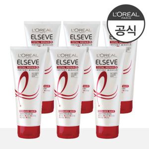 [로레알] [6개] 토탈리페어5 미라클 헤어팩 170ml