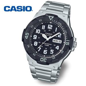 [정품] CASIO 카시오 MRW-200HD-1B 다이버 야광 남성 메탈시계