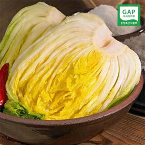 [자연맛남] GAP인증 해남 절임배추 10kg (3-5포기/국내산천일염)