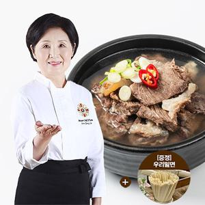 요리연구가 이종임 소 한마리탕 700g 6팩+밀면 2팩 증정