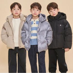 [빈폴키즈] 24FW 하이넥 후드 덕다운 푸퍼 숏패딩 (3종 택1)