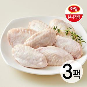 하림 Fresh UP 아랫날개(윙) 500g 3팩