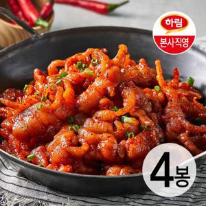 하림 한판 불닭발볶음 300g 4봉