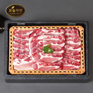 오늘자연 한돈 명품 LA 갈비세트 3kg