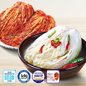 안동학가산 배추 별미김치세트 총10kg (포기 5kg+백김치 5kg)