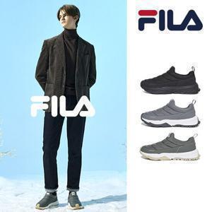 FILA 24FW 신상 뉴 패딩슈즈 방한화 슬립온 남성용