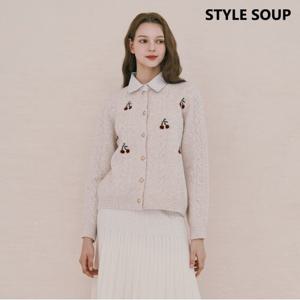 [SOUP] 울 블렌디드 체리포인트 카디건(SABGDE2)