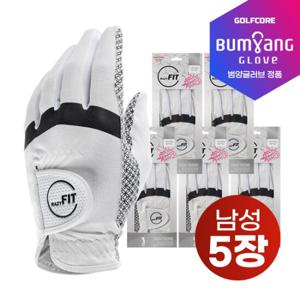 크레이지 핏 올실리콘바닥 POWER GRIP X5배 왼손골프장갑-5PCS