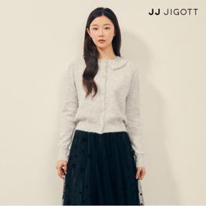 (JJ지고트) 쥬얼 장식 러플 가디건 GPBP1CD121