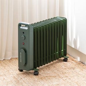 흥신 국산 13핀 1500W 전기라디에이터 오르씨 ORRCY-G15(그린)