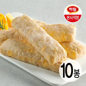 하림이닭 닭가슴살 리얼바 치즈 80g 10팩