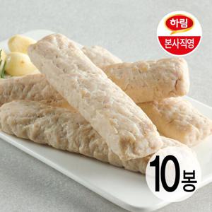 하림이닭 닭가슴살 리얼바 갈릭 80g 10팩