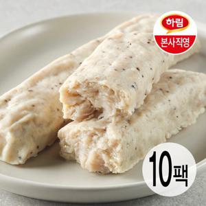 하림이닭 리얼바 블랙페퍼 80g 10팩