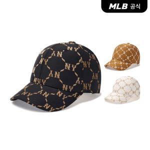 [MLB공식] 다이아 모노그램 자카드 스트럭쳐 볼캡 (3 COLOR)