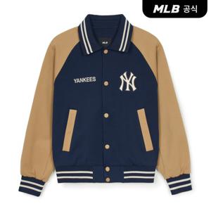 [MLB공식] 저지 카라 바시티자켓 NY (Navy)