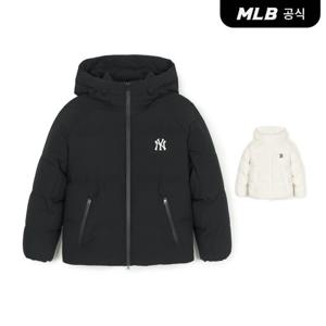 [MLB공식] 베이직 후드 숏패딩 (2 COLOR)