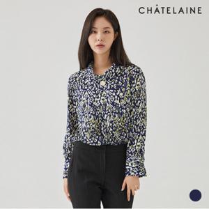 [샤트렌] 호피패턴디자인블라우스_HC0WBL104