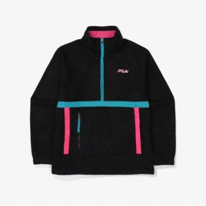 [FILA] 아카이브 플리스 아노락 (FE2PLF6103F_BLK)