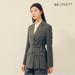 (JJ지고트) 포멀 벨티드 싱글 투버튼 재킷 GPBM0JK921