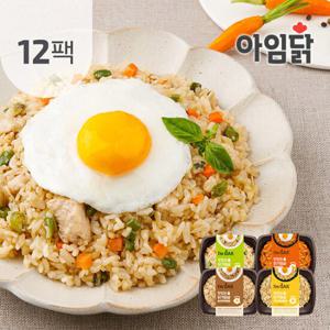 [아임닭] 맛있는 도시락 4종 12팩