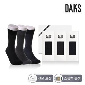 닥스양말 신사 면스판 장목 긴다이아 3족세트 DK24345