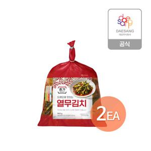 종가 열무김치 900g x 2개