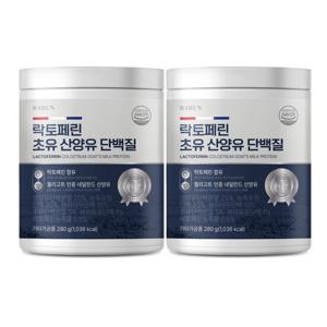 바른 락토페린 초유 산양유 단백질 (용기) 280g x 2통