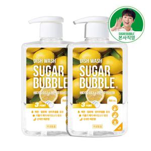 슈가버블 베이킹소다 주방세제 750ml x 2개 3종 택1