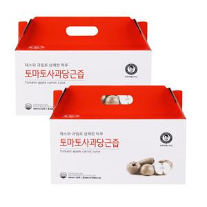 [김재식헬스푸드] 토마토 사과 당근즙 100ml x 60팩(총2박스)