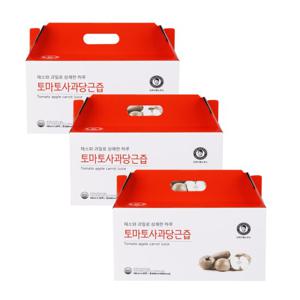 [김재식헬스푸드] 토마토 사과 당근즙 100ml x 90팩(총3박스)