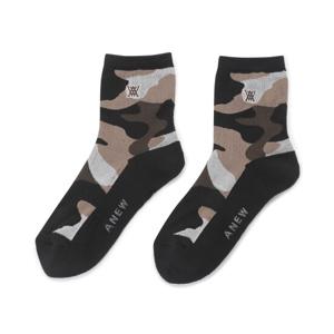 [어뉴골프] 남성 (M) CAMO LINE MEDIUM NECK SOCKS_BR