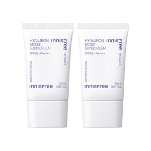 [2개] 이니스프리 히알루론수분선크림 SPF50+ PA4+ 50mL