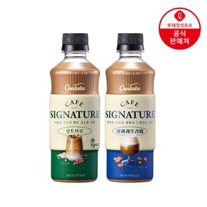 [직영] 롯데칠성 칸타타 카페 시그니처 340ml x 12펫 (2종)