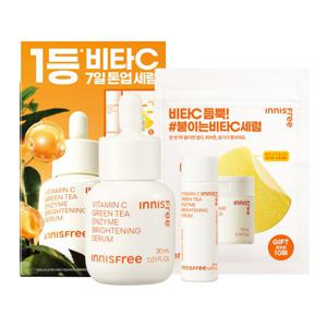 이니스프리 비타C 세럼30mL+(증정)비타C세럼20mL+비타C패드10매