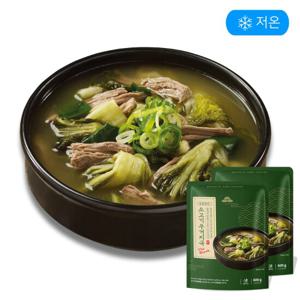 집밥장인 참이맛 소고기 우거지국 더 블랙 600g [냉동] X 2팩