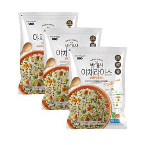 야채라이스 3색렌틸콩믹스 500g  3팩