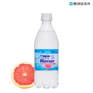 라인바싸 탄산수 PET500ml 40입 자몽