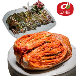 [도미솔] 박미희 포기김치 5kg+깻잎김치 800g