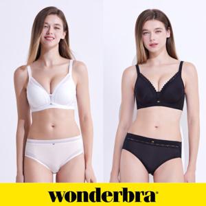 [Wonderbra] 원더브라 와이어프리 브라팬티 4종 WBW4N1719_T