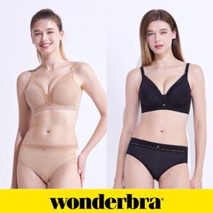 [Wonderbra] 원더브라 와이어프리 브라팬티 4종 WBW4N1819_T