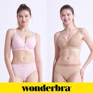 [Wonderbra] 원더브라 와이어프리 브라팬티 4종 WBW4N1618_T