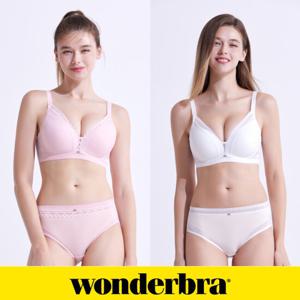 [Wonderbra] 원더브라 와이어프리 브라팬티 4종 WBW4N1617_T