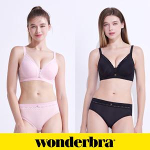 [Wonderbra] 원더브라 와이어프리 브라팬티 4종 WBW4N1619_T